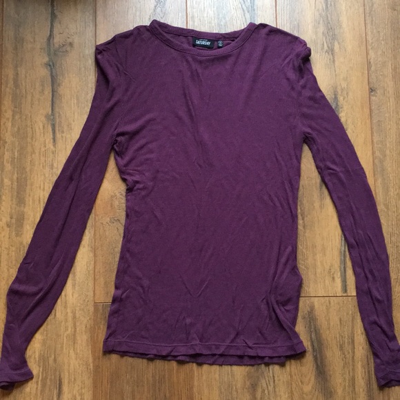 Tops - women’s ribbed long sleeve shirt